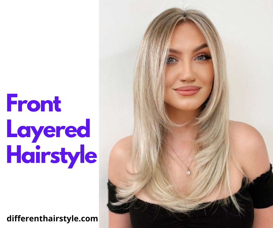 front-layered hairstyle