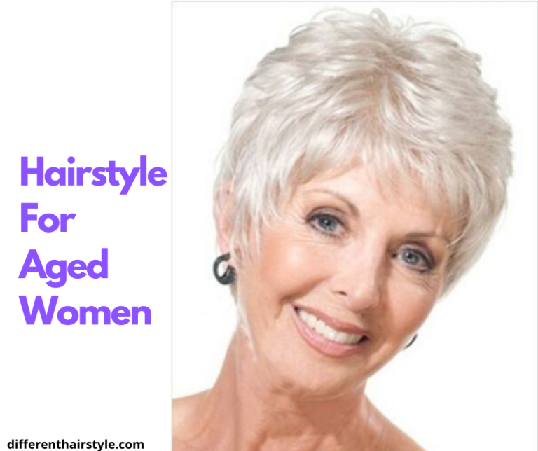 hairstyle for aged women